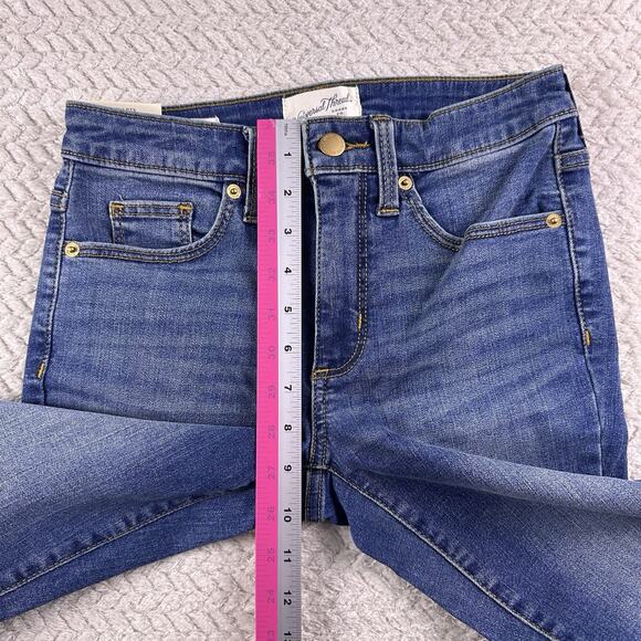 Universal Thread Women’s High Rise Skinny Stretch Blue Jeans 00 /24 NWT Lot of 3 - Picture 8 of 16